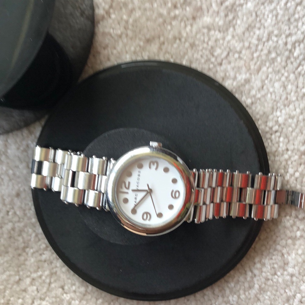 Silver Marc Jacobs watch